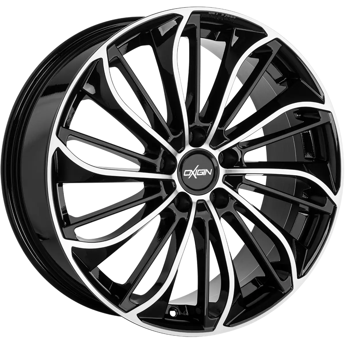 Jante OXIGIN 29 Oxsoul 8x19 pouces, entraxe 114.3, déport ET50, couleur black full polish